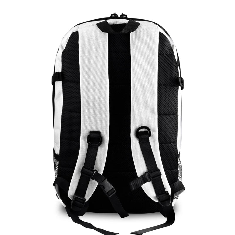 SK9 Skunk Smell Proof Backpack-With Self Locking Mechanism-White