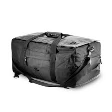 SK9-Smell Proof-Black- Hybrid Duffle Bag/Backpack